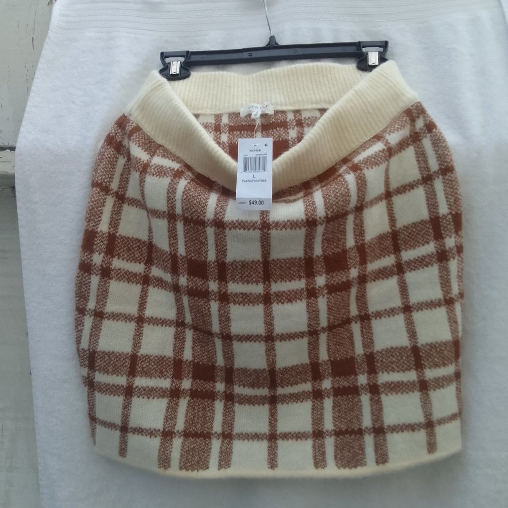 Exquisite luxury knit/thick/warm miniskirt, brand new with tag - Picture 2 of 5